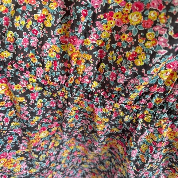 Kids Peek Liberty London Art Print Dress Size 12 Floral - Picture 6 of 10